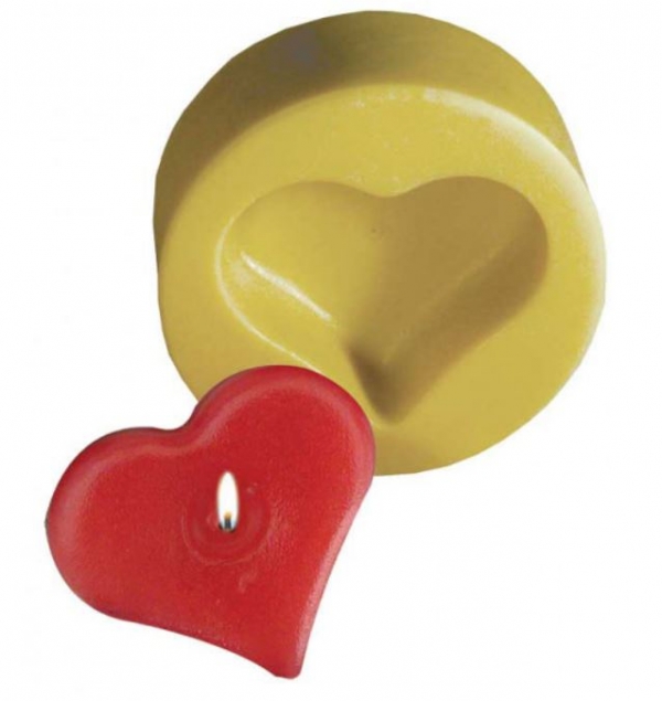 Candle Floating Heart