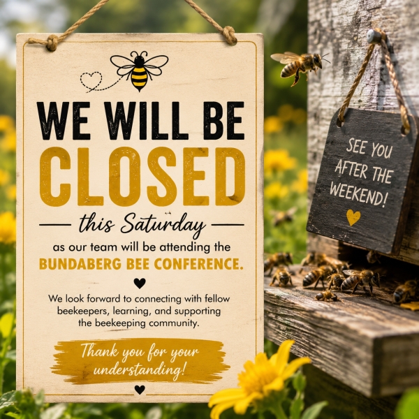 Please Note – We Will Be Closed This Saturday 13th of June