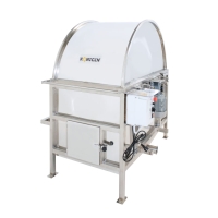 HOR-60-k 60 frames, frame height: 19-30 cm, horizontal honey extractor with frame holder