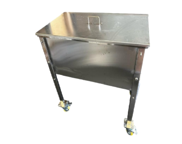 Uncapping Tray with 4 pcs movable wheels (Improved)