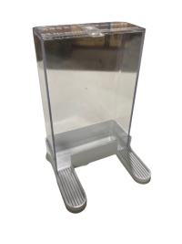 Feeder Rectangular Clear (2 Leg)