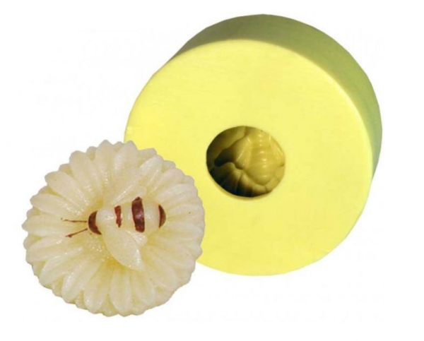 Candle Sunflower and Bee